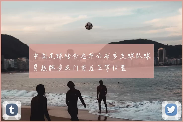 中国足球转会名单公布多支球队球员挂牌涉及门将后卫等位置